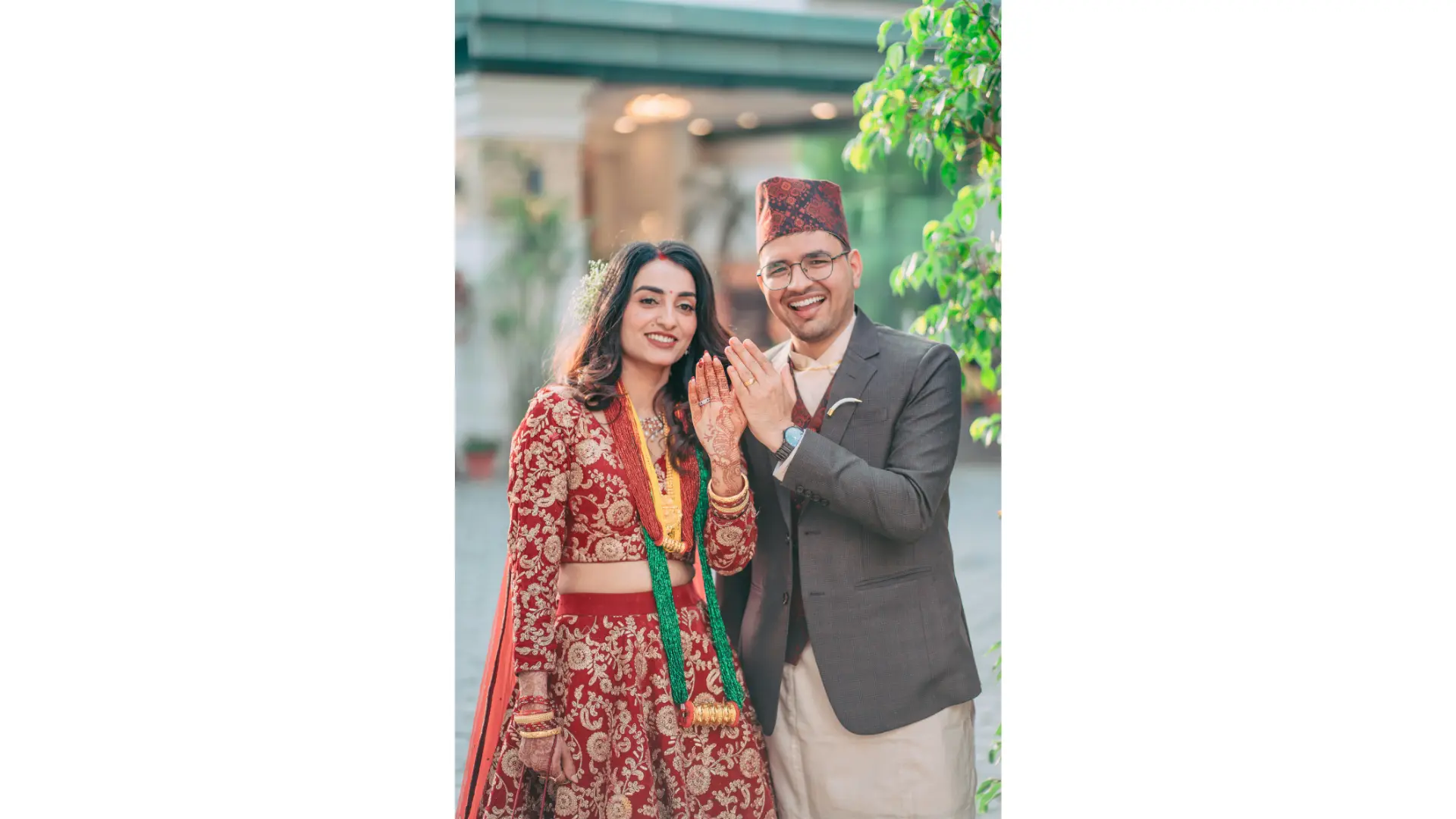 Couple sharing their celebration dream
