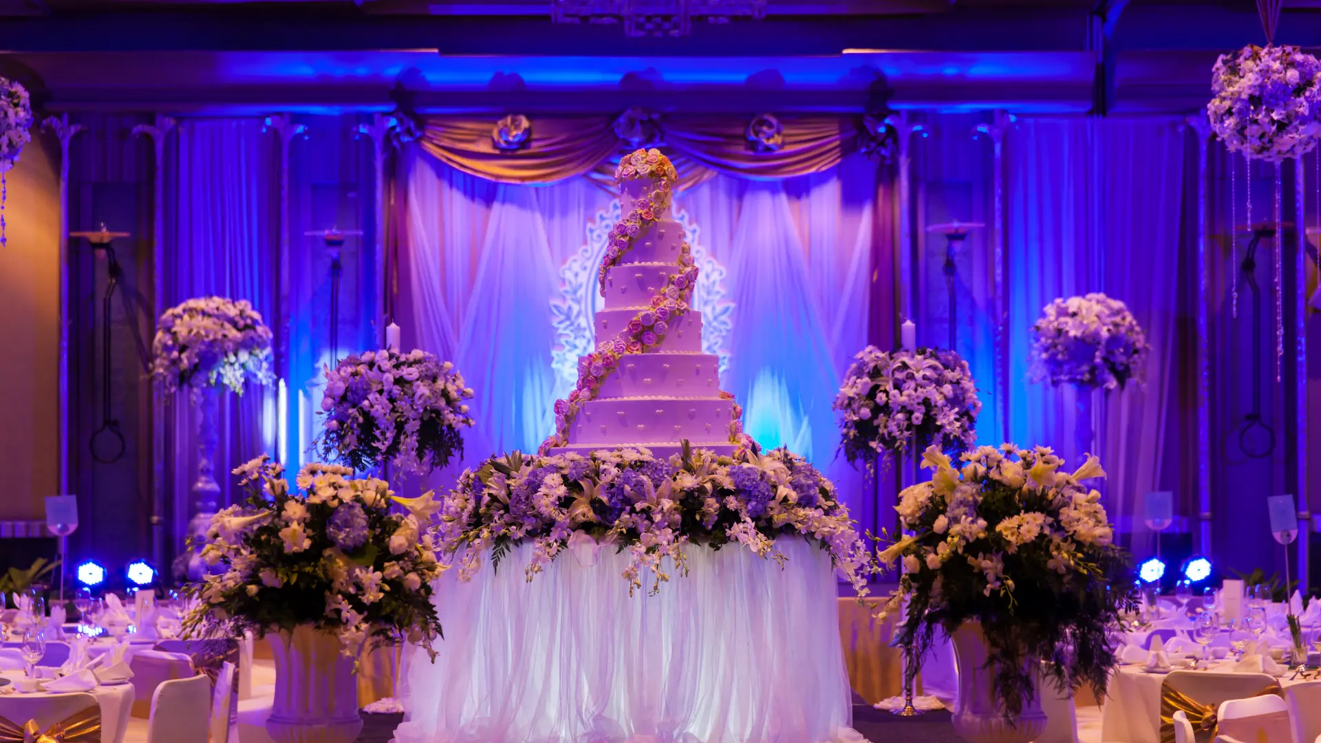 Taaj Palace banquet interior