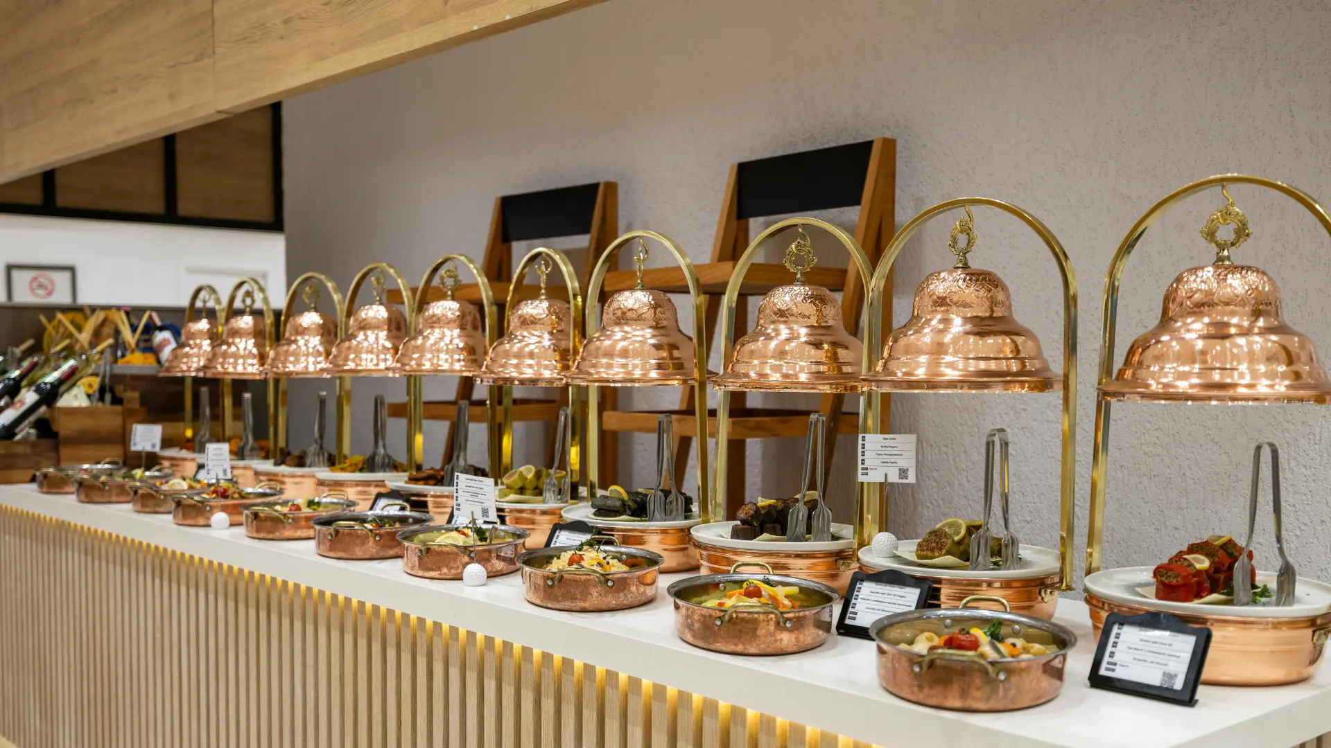 Hospitality team serving guests