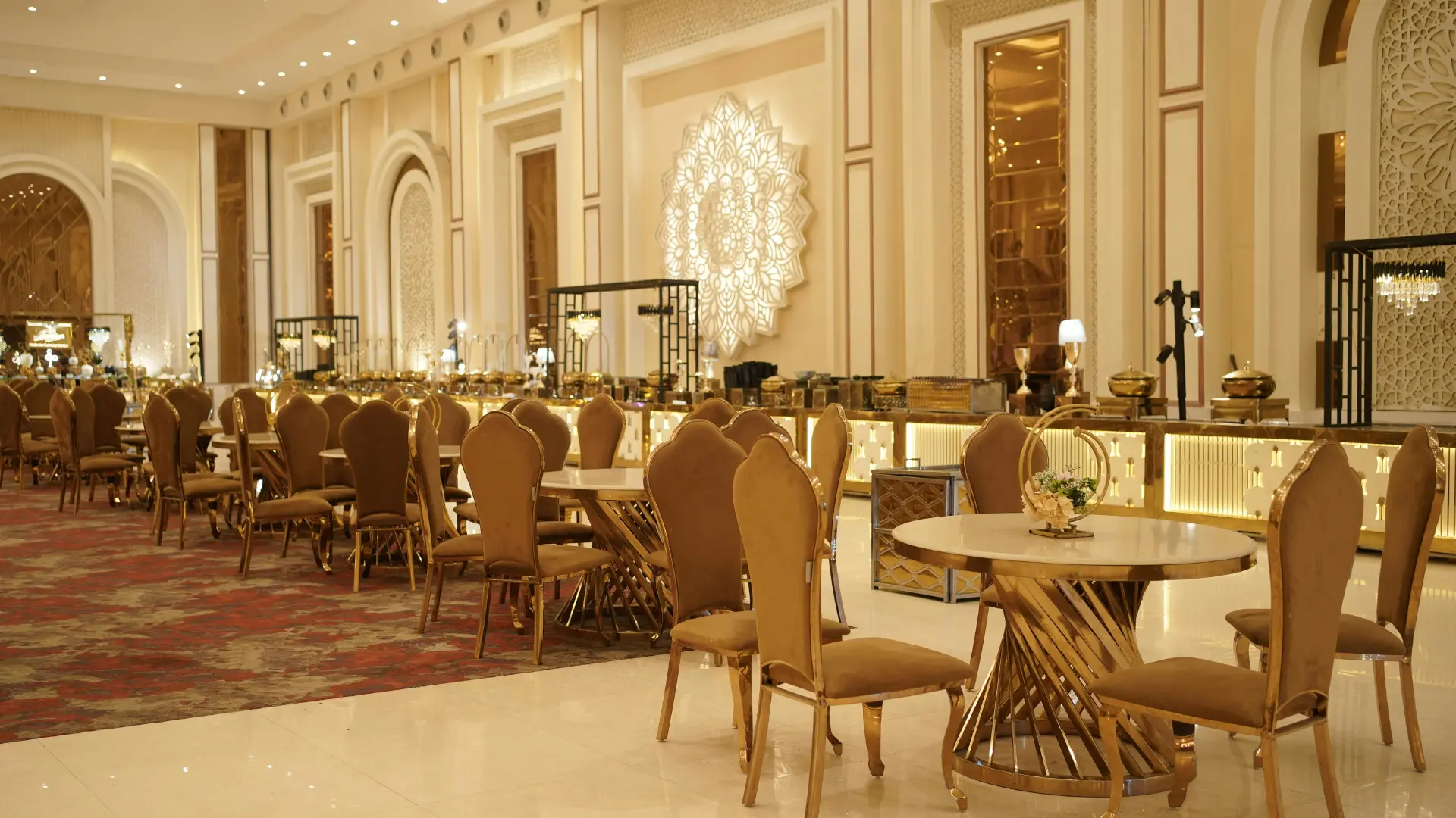 Seminar and formal hall layout