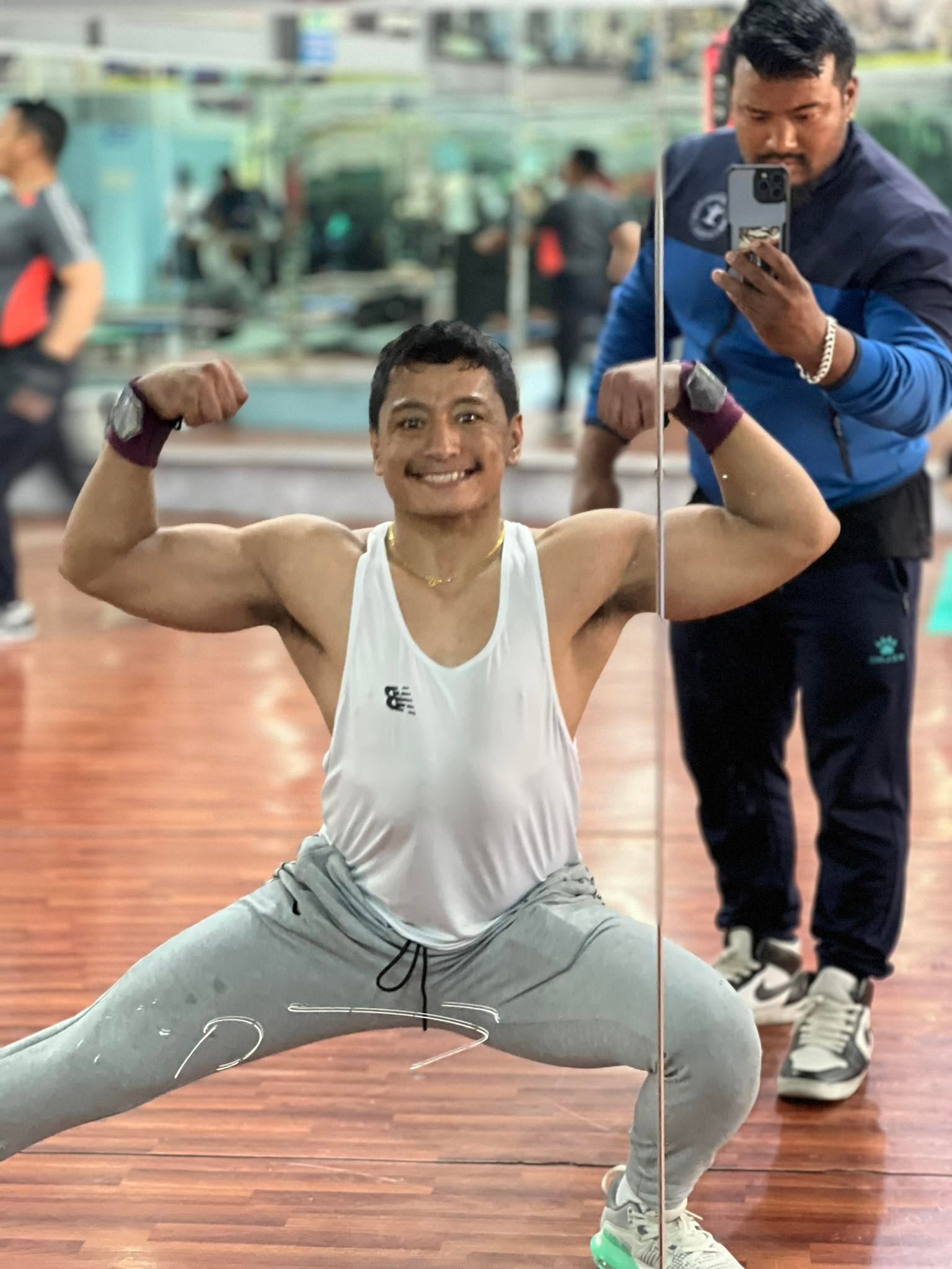 Personal training session